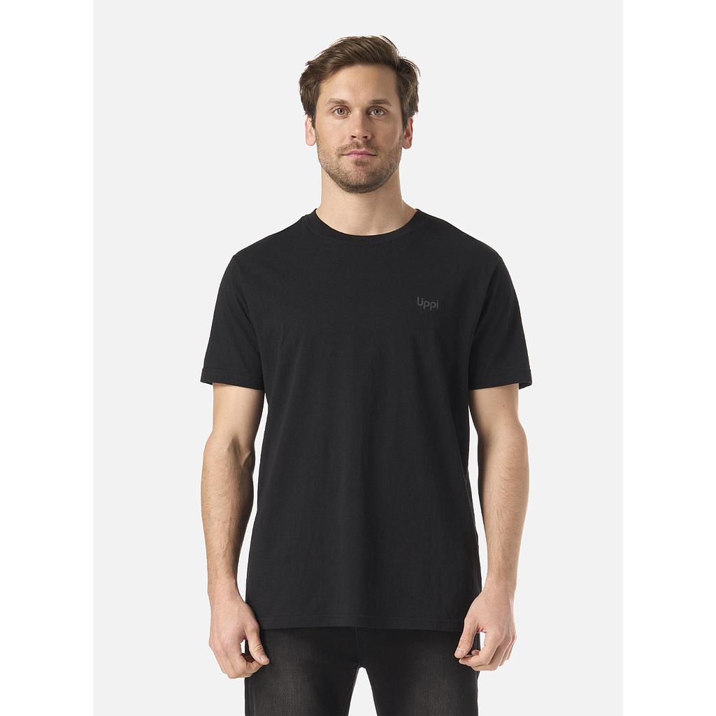 Polera Hombre Plan and Climb Negro Lippi