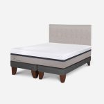 Cama Europea King Balance + Respaldo Tigris Cic