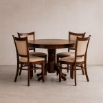 Juego Comedor Calabria 4 Sillas Arena Cic