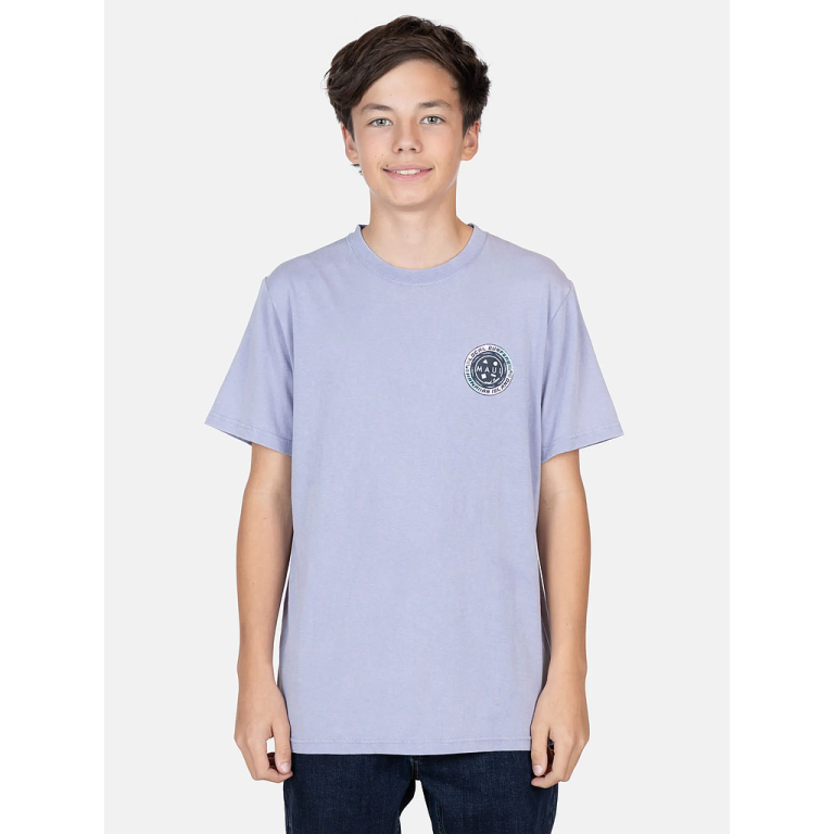 Polera Niño Local Surfer Morado Maui