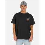 Polera Hombre Manga Corta Liso Black 7P163-MV Volcom