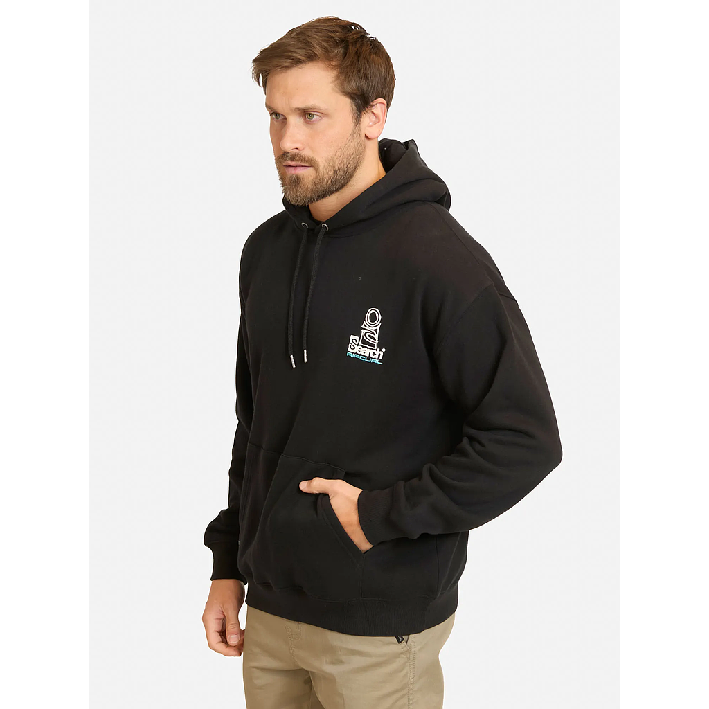 Poleron Hombre Search Mission Negro RipCurl
