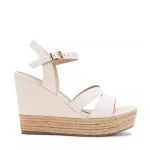 Sandalia Mujer Napa Off White Gilda Gacel
