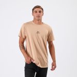 Polera Hombre Reef Men Print Beige