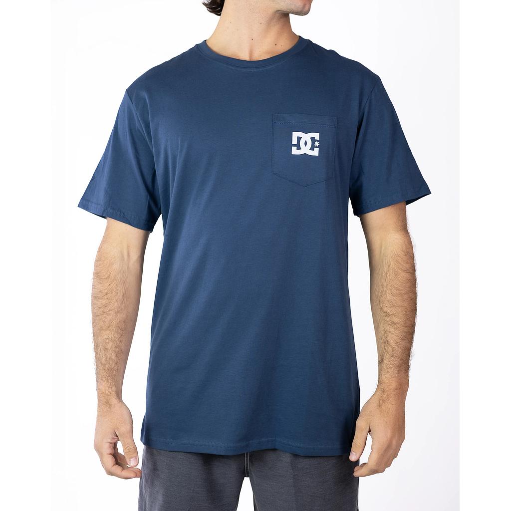 Polera Hombre Star Pocket Dark Denim DC