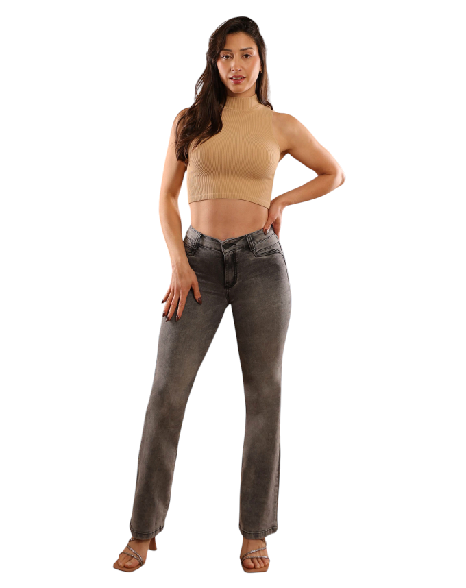 Jeans Recto Kioto Grey Divine