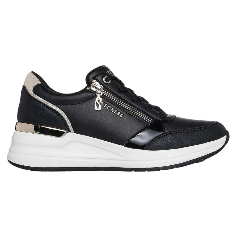 Zapatilla Mujer Billion 2 High End Negro Skechers