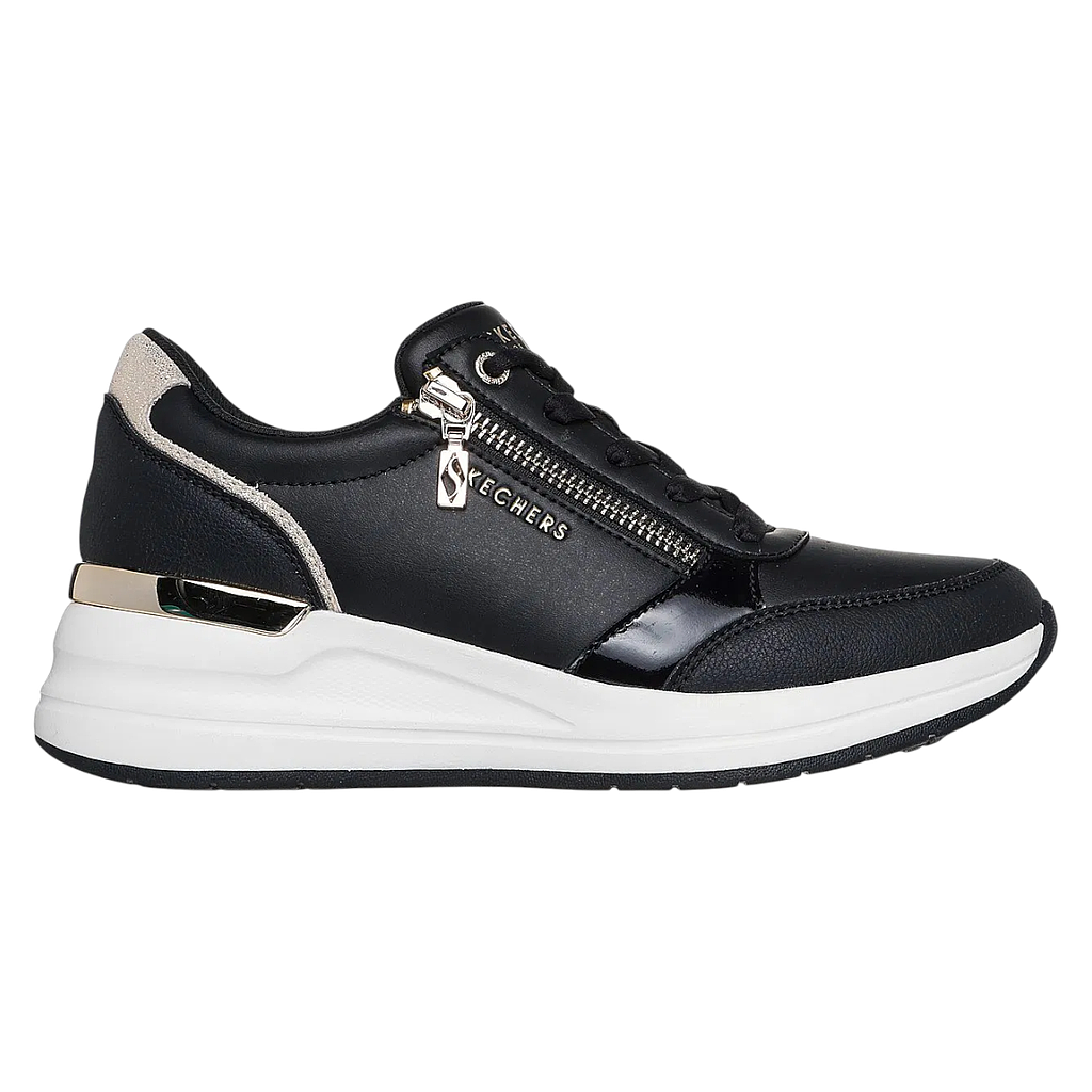 Zapatilla Mujer Billion 2 High End Negro Skechers