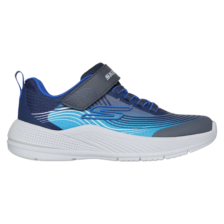 Zapatilla Niño Microspec Advance Azul Skechers