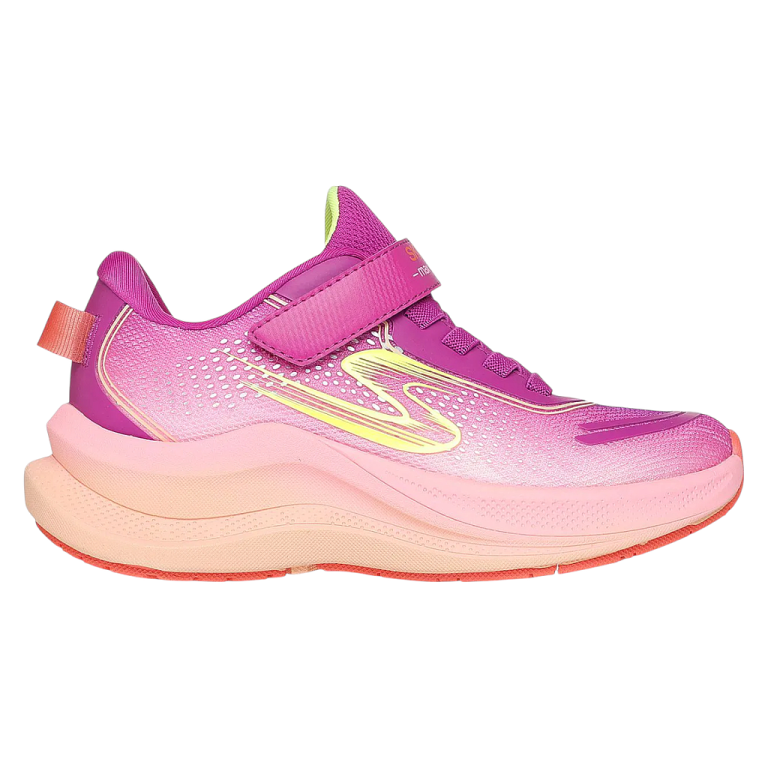 Zapatilla Niña Max Cushioning Ascend Sunset Searching Rosa Skechers