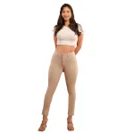 JEANS SKINNY FERRARI BEIGE DIVINE