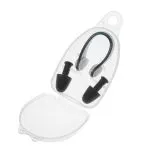 Set de Tapones Oidos y Clip Nasal Negro Uktime