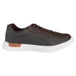 Zapatilla Hombre Urbana Café Con Cierre Lateral BR Sport