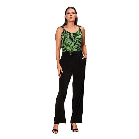 Enterito Mujer Give Darla Verde Estampado Tropical Give