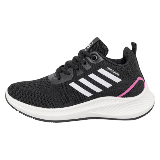 Zapatilla Mujer Nova Running Negro UNS