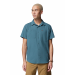 Camisa Manga Corta Hombre Silver Ridge Azul Columbia