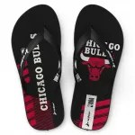 Sandalia Hombre Feel Nba Dedo Ad Negro/Negro/Rojo Rider