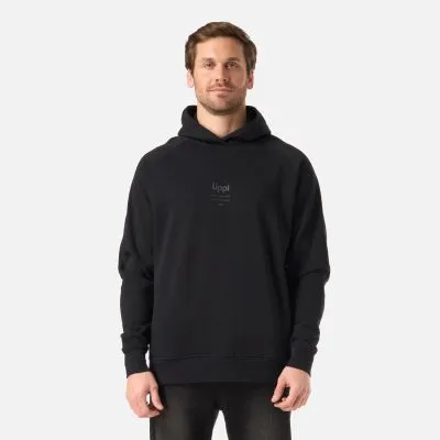 Poleron Hombre Ulmo Light Hoody Sweatshirt Negro Lippi