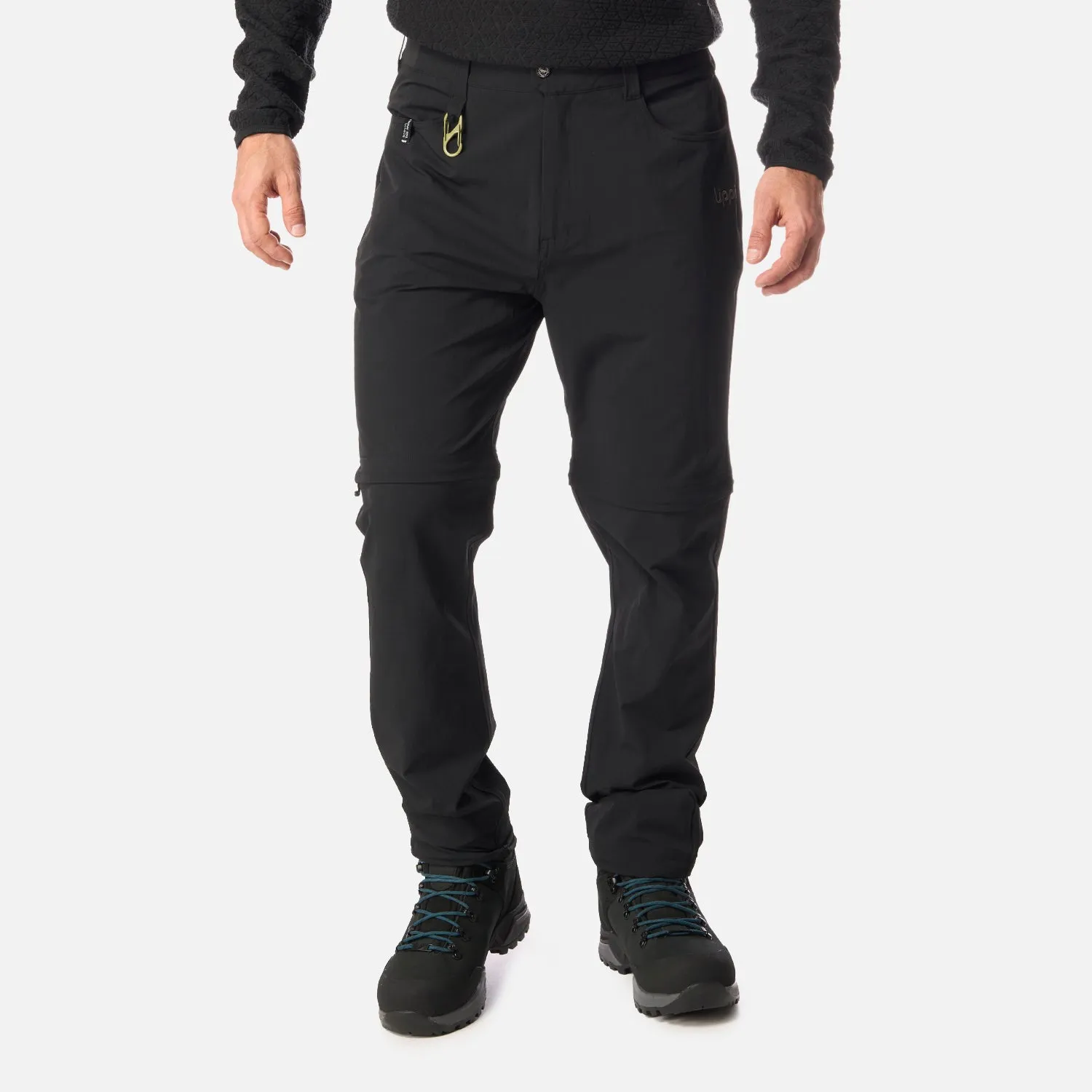 Pantalon Hombre Lennox Q-Dry Mix-2 Pants Negro lippi