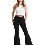 Jeans Mujer Flare 4066 Negro Mohicano