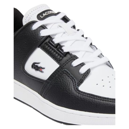 Zapatilla Mujer Court Cage 224 1 Negra Blanca Lacoste - Imagen 6