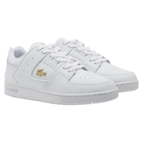 Zapatilla mujer Court Cage White Gold Lacoste - Imagen 2