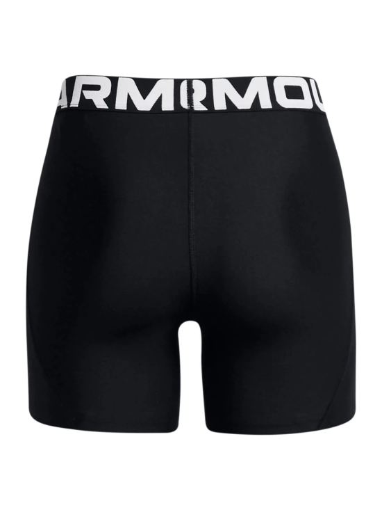 Short Mujer Middy HeatGear Negro Under Armour - Imagen 2