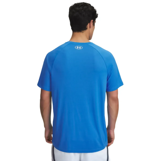 Polera Hombre Tech Navy Under Armour - Imagen 2