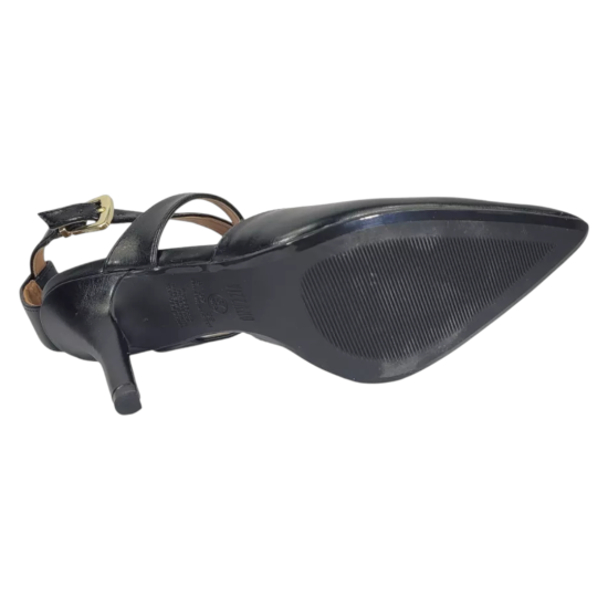 Sandalia Taco Alto Mujer Negro Fiesta Vizzano - Imagen 5