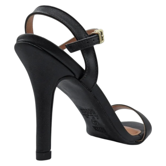 Sandalia Mujer Taco Alto Negro Pulsera Elegante Vizzano - Imagen 6