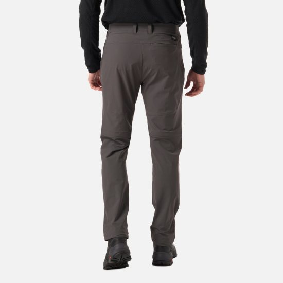 Pantalon Hombre Lennox Q-Dry Mix-2 Pants Gris Medio Lippi - Imagen 4