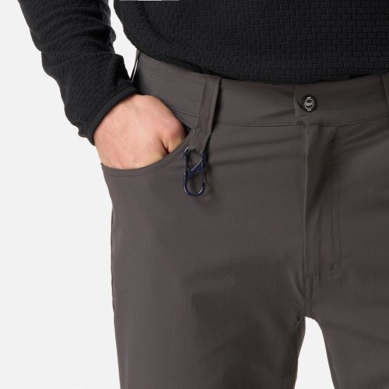 Pantalon Hombre Lennox Q-Dry Mix-2 Pants Gris Medio Lippi - Imagen 8