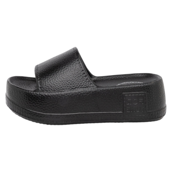 Sandalia Mujer Plataforma Soft Negro Alquimia - Imagen 2