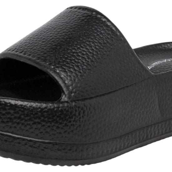 Sandalia Mujer Plataforma Soft Negro Alquimia - Imagen 4