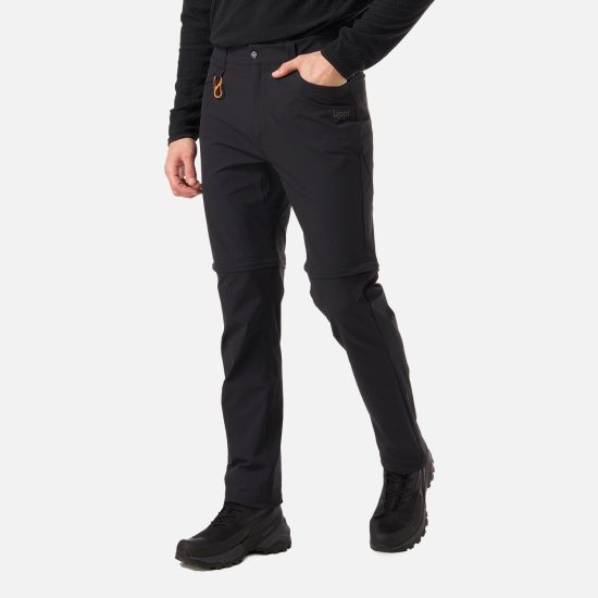 Pantalones Hombre Lennox Q-Dry Mix-2 Pants Negro Lippi - Imagen 2