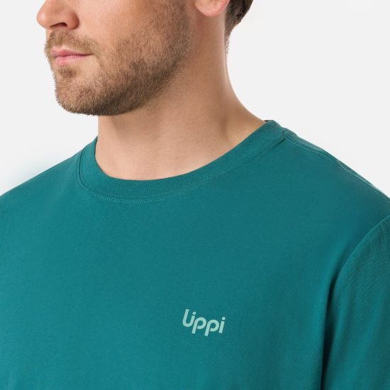 Polera Hombre M Ulmo T-Shirt Petroleo Lippi - Imagen 5