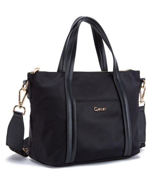 Cartera Bandolera Grande CAR3318 Negro Gacel - Imagen 6