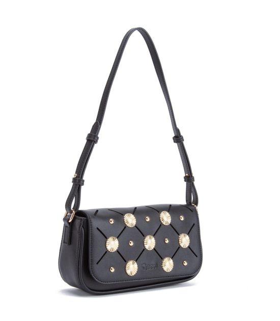 Cartera Bandolera Grande CAR3354 Negro Gacel - Imagen 3