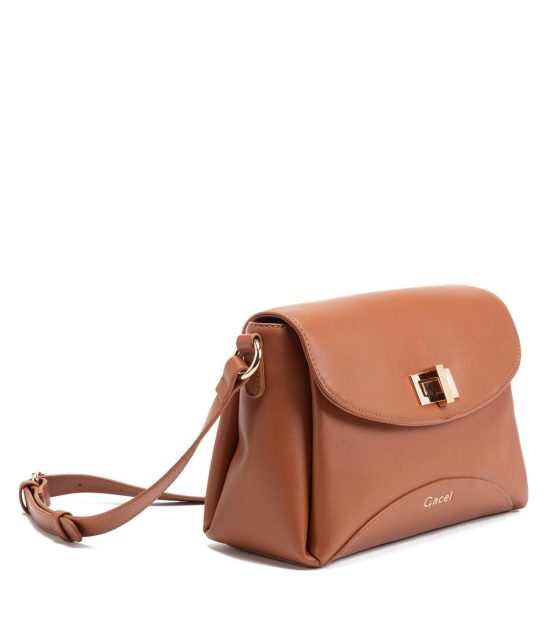 Cartera Bandolera Grande CAR3313 Tostado Gacel - Imagen 2