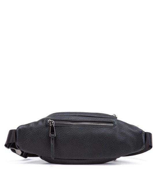 Cartera Beltbag Graneado Negro Gacel - Imagen 2