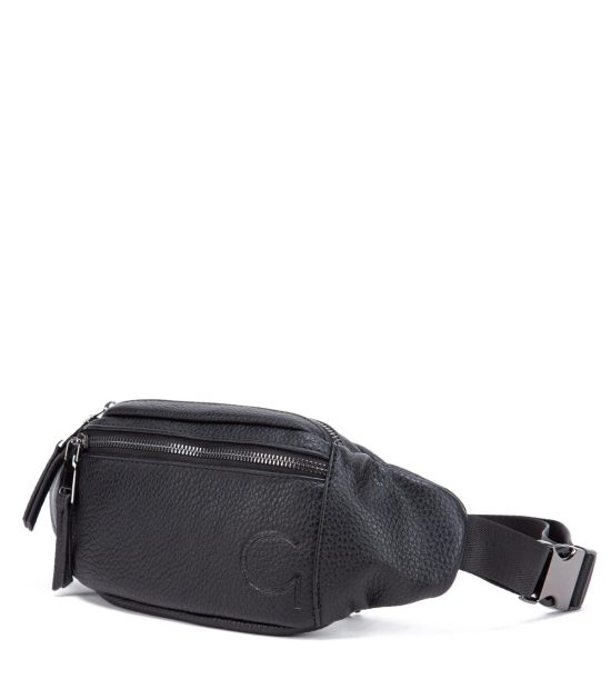 Cartera Beltbag Graneado Negro Gacel - Imagen 3