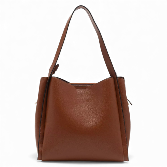 Cartera Dos Asas Pequeña CAR3347 Tostado Gacel - Imagen 3