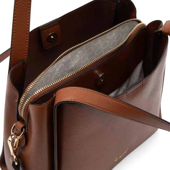 Cartera Dos Asas Pequeña CAR3347 Tostado Gacel - Imagen 4