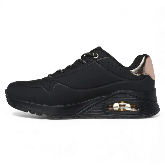 Zapatilla Mujer Uno Shimmer Away Bbk Skechers - Imagen 3