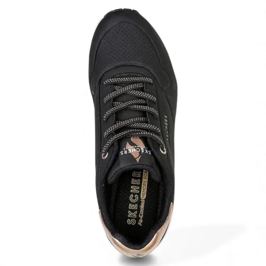 ZAPATILLA MUJER SHIMMER AWAY SKECHERS 155196/BLK - Imagen 2