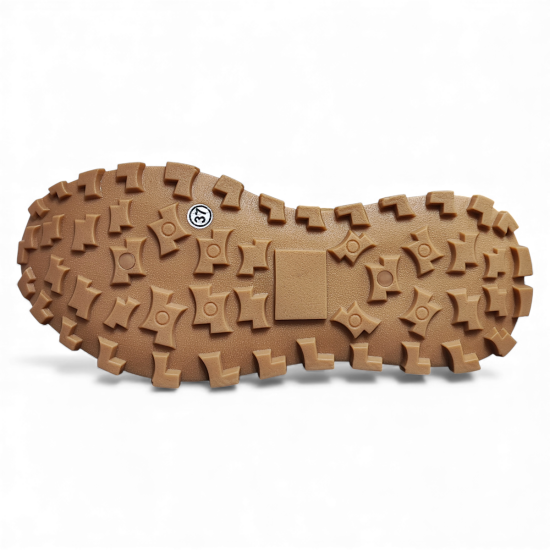 Zapatilla Mujer New Walk Urbana Camila Beige Plataforma Chunky - Imagen 3