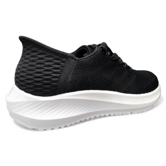 Zapatilla Mujer Confort Urban Negra New Walk - Imagen 3