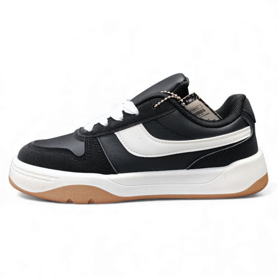 Zapatilla Mujer Urbana Black Street New Walk - Imagen 4