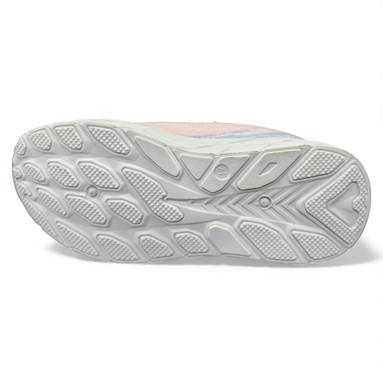 Zapatilla Mujer Running White Pink New Walk - Imagen 3