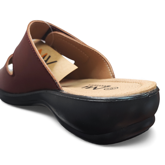 Sandalia Mujer Café Verona Confort New Walk - Imagen 5